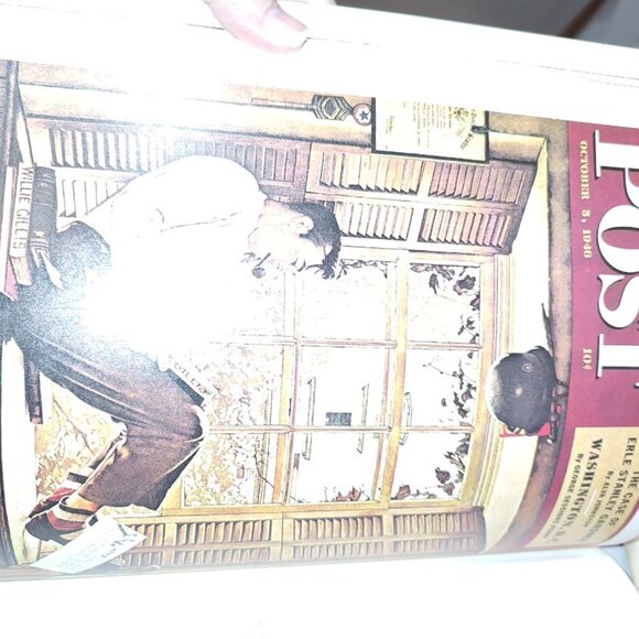 1975 Reader's Digest Norman Rockwell's America HC Book-Fair AS IS - Picture 5 of 11